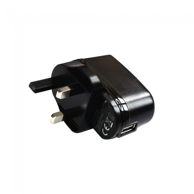 Griffin 2.4 AMP Mains Wall Charger with USB-A to Lightning Cable ( Black )