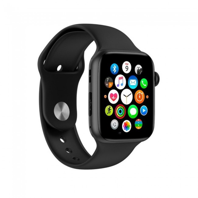 2021 HW22 Smart Watch Fitness Tracker Heart Rate Monitor – Black