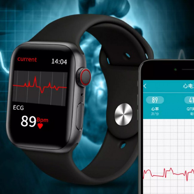 2021 HW22 Smart Watch Fitness Tracker Heart Rate Monitor – Black