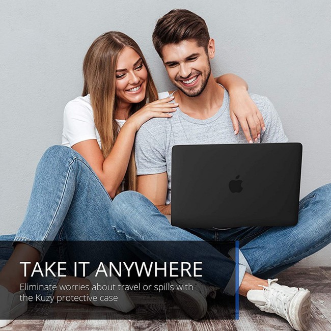 Hard Cover for MacBook Pro Retina 15.4 inches A1707 A1990 - Black