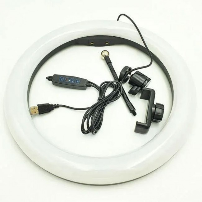 LC-330 LED Selfie Ring Fill Light with Phone Holder