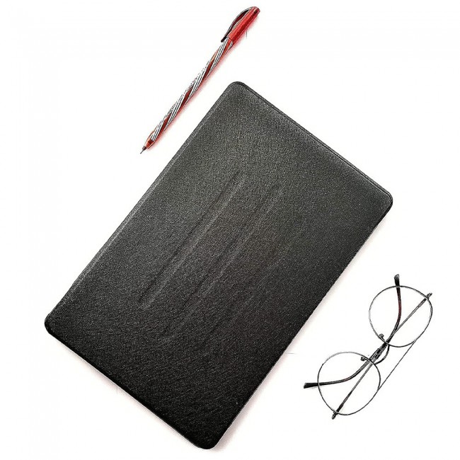 Leather Folio Stand Case Cover for Huawei Matepad 11 2021 10.95 inches - Black