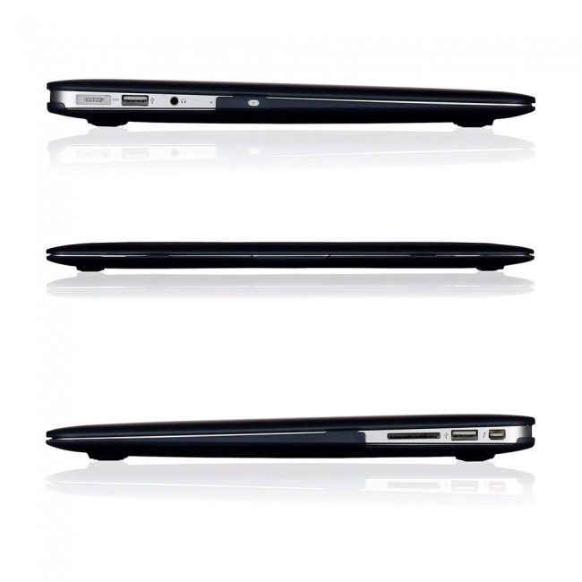 Macbook Air 13-inch A1369 Protective Hard shell Case - Black