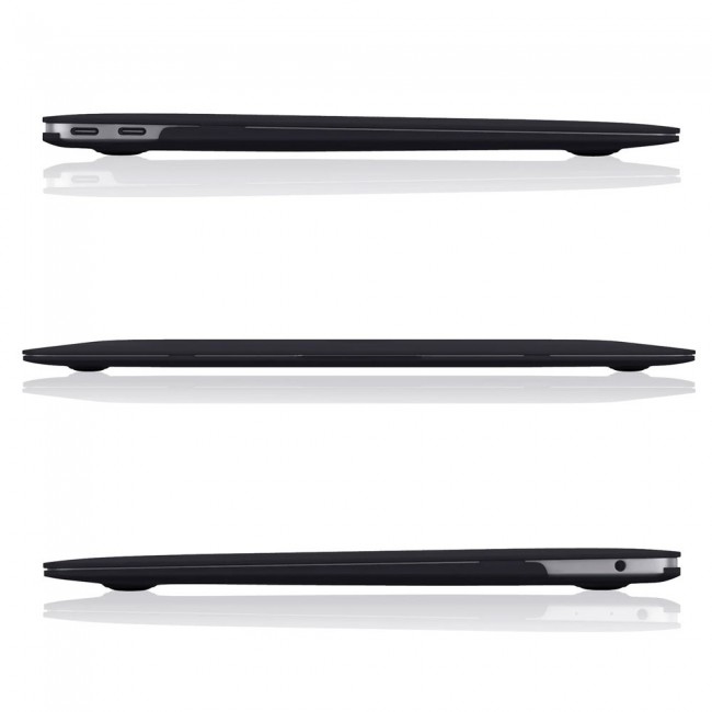 MacBook Air 13-inch A1932 A2179 Protective Hard shell Case - Black