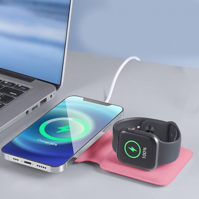Pink apple sale charging station