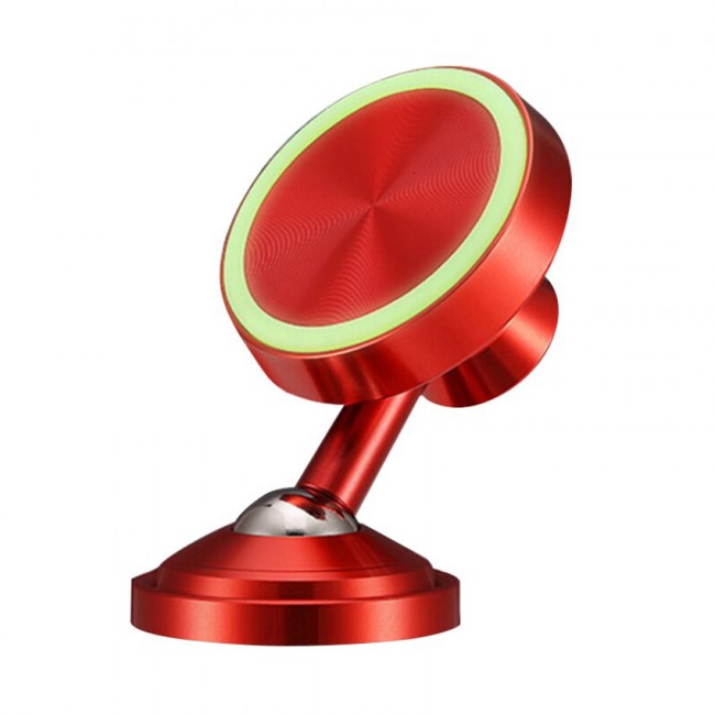 Margoun Magnetic Car Mount Phone Holder with Parking Number Display for Samsung Galaxy A8 / A8 Plus / A8 Star in ( Black , Red )