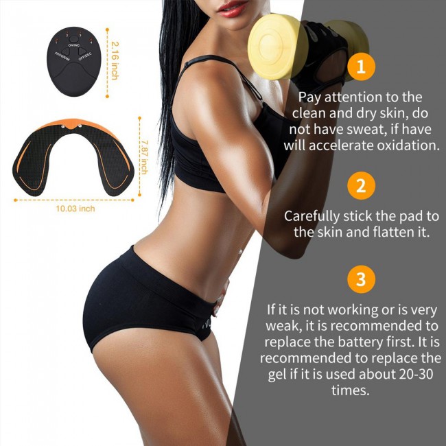 Modernlife Hips Trainer Electric Muscle Stimulator Buttocks Lifter
