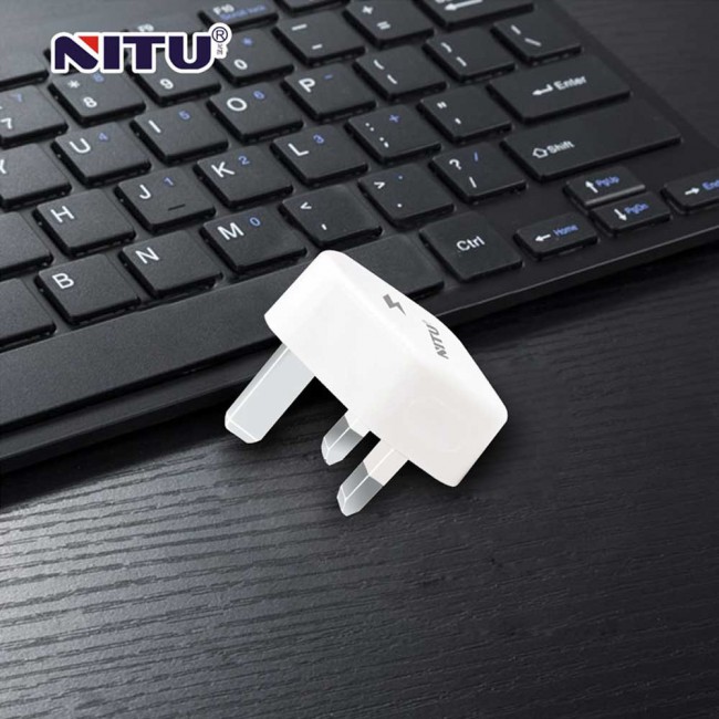 Nitu NT-TC012 Wall Charger for Apple Devices – White