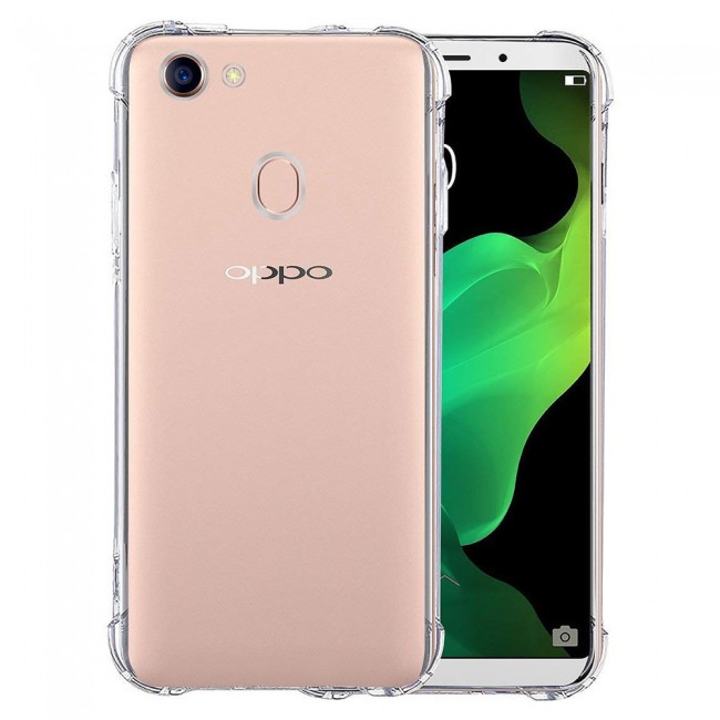 Oppo A73 F5 - Clear Gorilla Cover with 3D Tempered Screen Protector