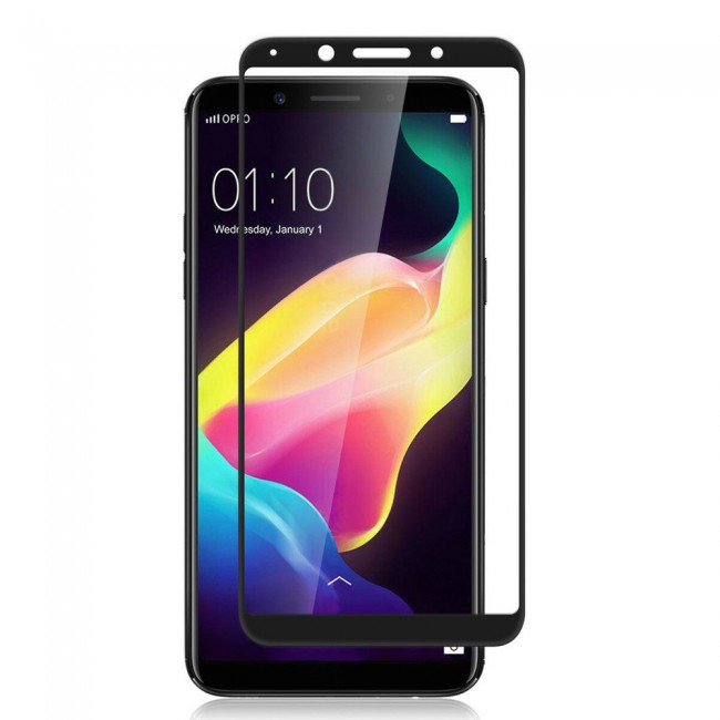 Oppo A73 F5 - Clear Gorilla Cover with 3D Tempered Screen Protector