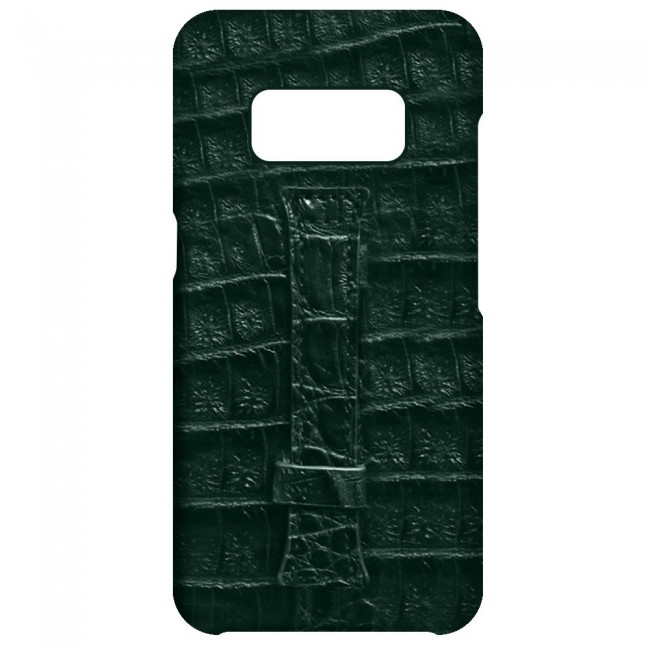 Samsung Galaxy S8 Leather Case Cover - Green