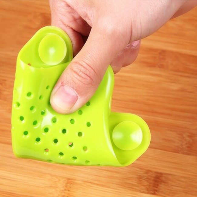 Silicone Star Sink Drain Filter Cover by Margoun - Green