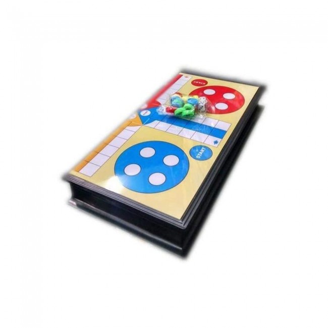 2Pack Snake and Ladders Board Game and  Ludo Board Game for Kids and Adults
