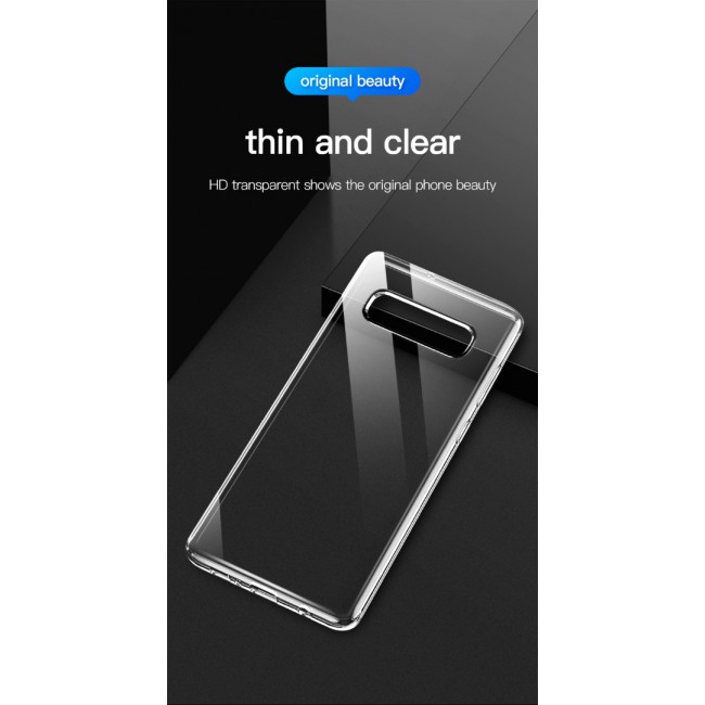 TOTU Soft Series Clear TPU Case Cover for Samsung Galaxy S10
