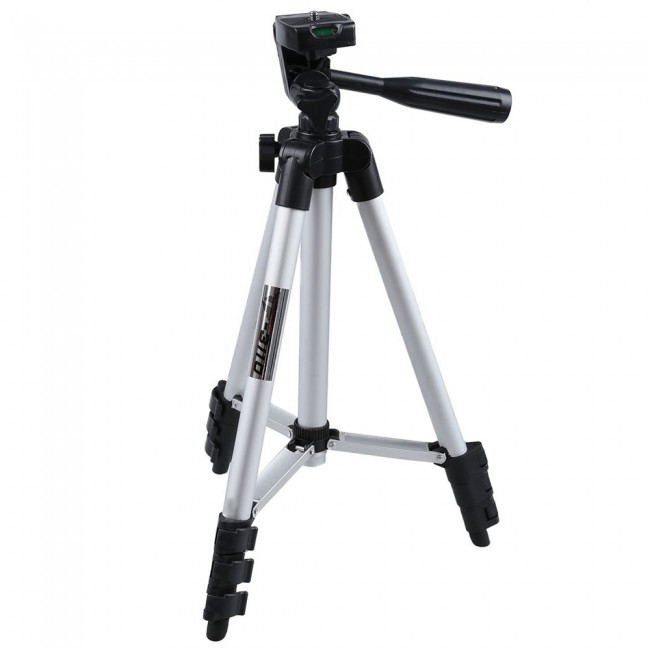 TeFeng TF-3110 40.2 Inch Portable Mobile Phone Tripod with Three-Dimensional Head and Quick Release Plate and Carrying Bag