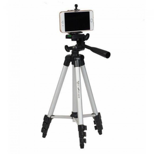 TeFeng TF-3110 40.2 Inch Portable Mobile Phone Tripod with Three-Dimensional Head and Quick Release Plate and Carrying Bag