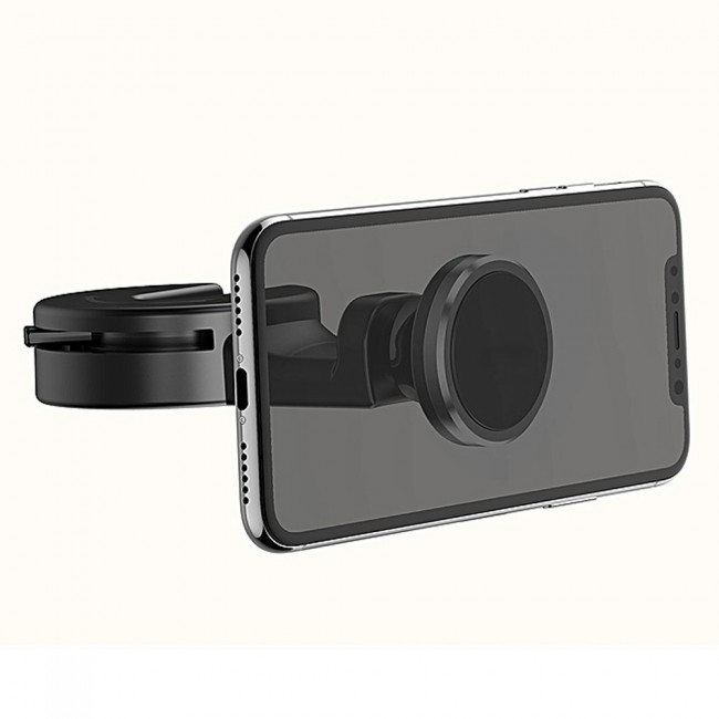 Universal Headrest Car Phone Holder Multi-Functional Car Mount in Black
