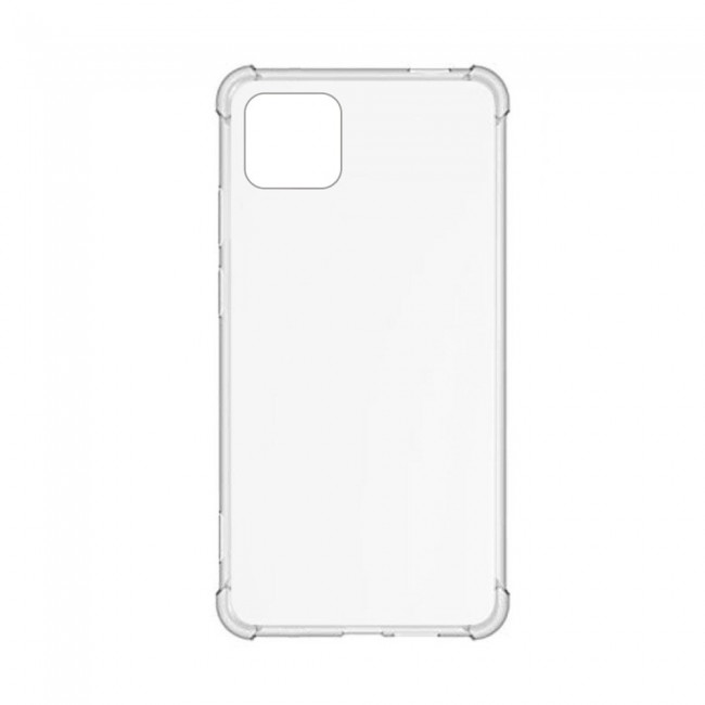 Oppo A72 5G TPU Gorilla Case Cover with Tempered Screen Protector - Clear
