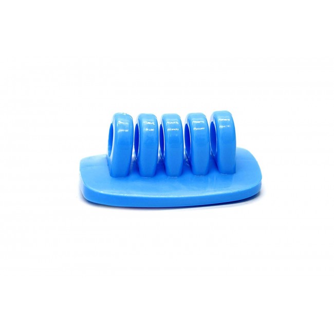 Cable Station Organizer for Phones and Other Electronics in Blue