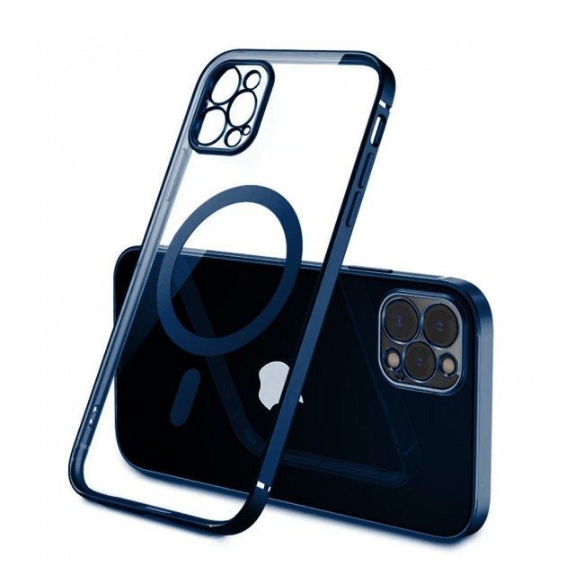 iPhone 13 Pro Case with MagSafe By Margoun - Blue