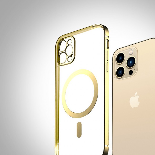 iPhone 13 Pro Case with MagSafe By Margoun - Gold