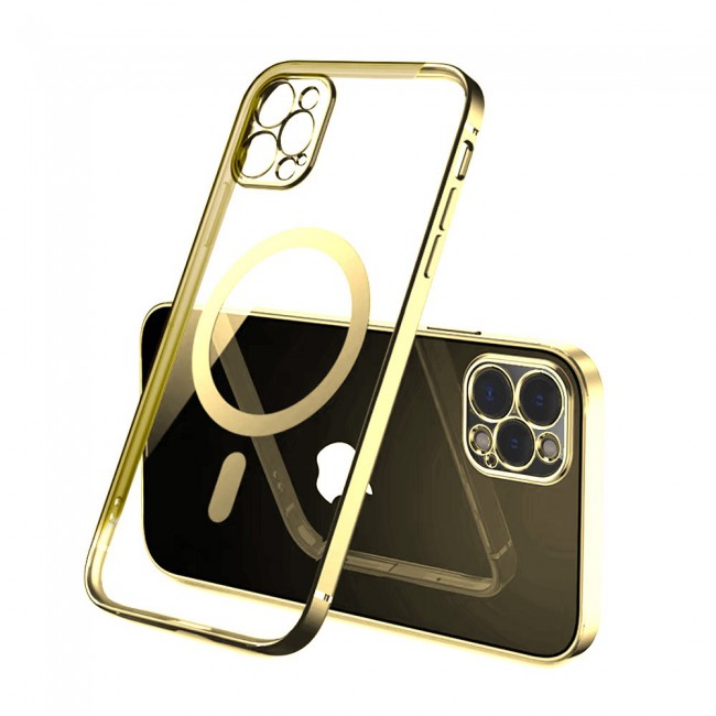 iPhone 13 Pro Max Case with MagSafe By Margoun - Gold