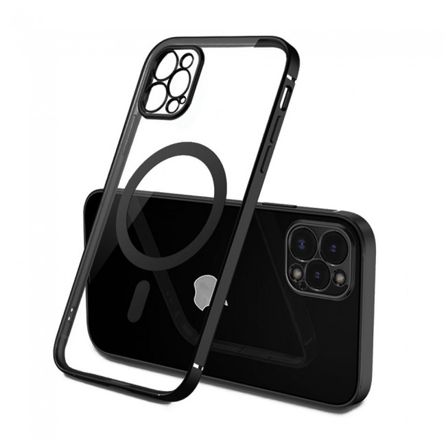 iPhone 13 Pro Max Case with MagSafe By Margoun - Black