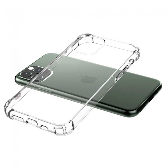 Apple iPhone 12 Pro TPU Gorilla Clear Case Cover with 2Pack Screen Protector