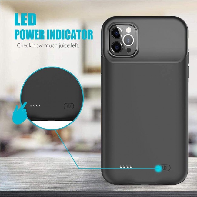 Apple iPhone 13 Pro Max Smart Battery Case 4500mAh - Black 
