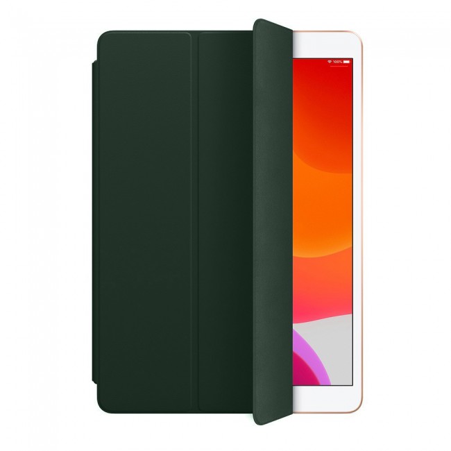 iPad Mini 4 and Mini 5 Smart Leather Folio Case Trifold Stand Cover - Green