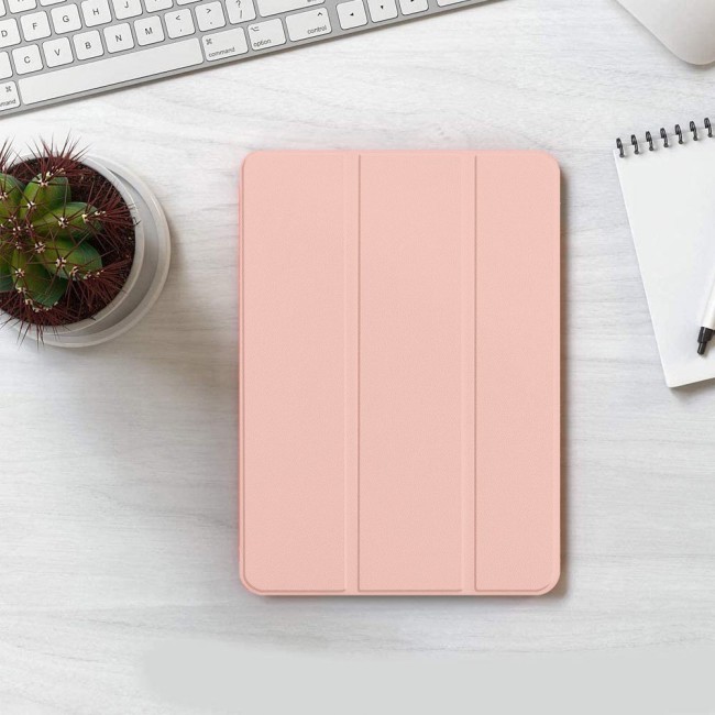 iPad Pro 11 inch 2021 2020 2018 Smart Folio Case Trifold Stand Cover - Rose Gold
