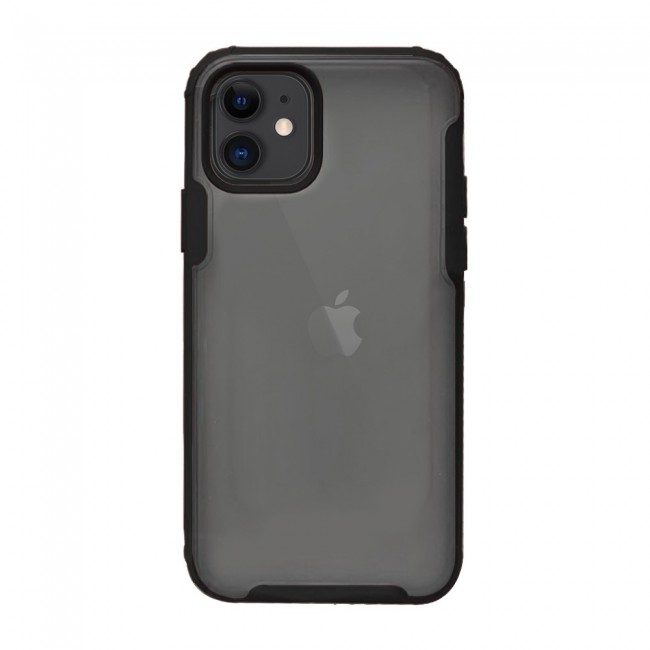 iphone 11 Case Cover Mocome Translucent TPU - Black,Red,Blue,Green