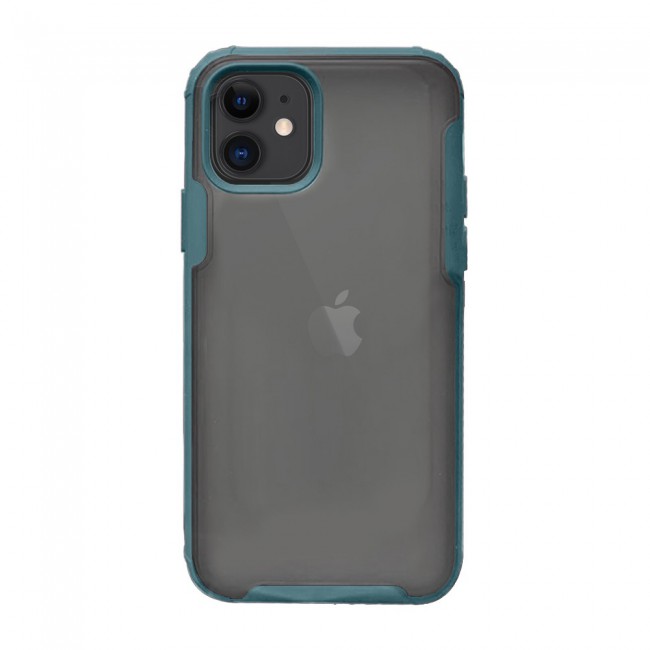 iphone 11 Case Cover Mocome Translucent TPU - Black,Red,Blue,Green