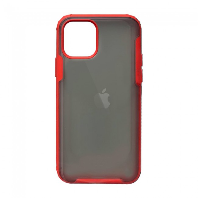 iphone 11 Pro Case Cover Mocome Translucent TPU - Black,Red,Blue,Green