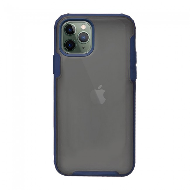 iphone 11 Pro Max Case Cover Mocome Translucent TPU - Black,Red,Blue,Green