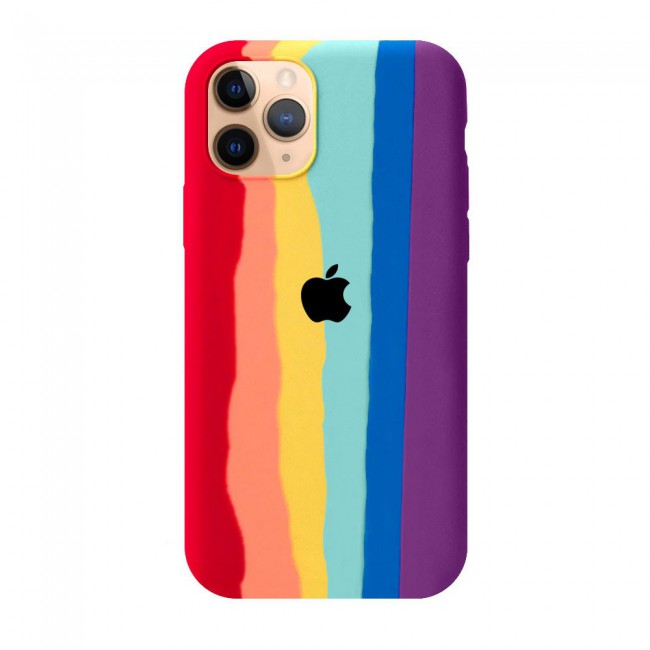 iphone 11 Pro Max Rainbow Silicone Case Cover GSMprice