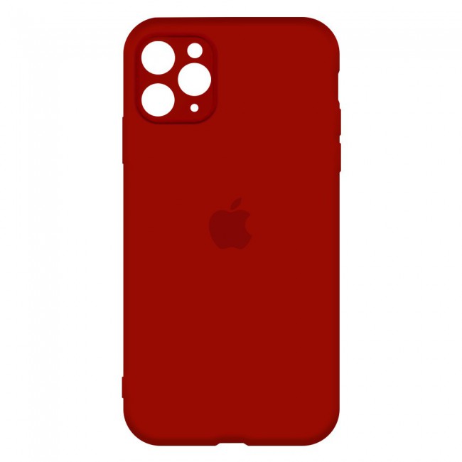 Margoun Silicone Case Cover for iPhone 11 Pro Max - Red