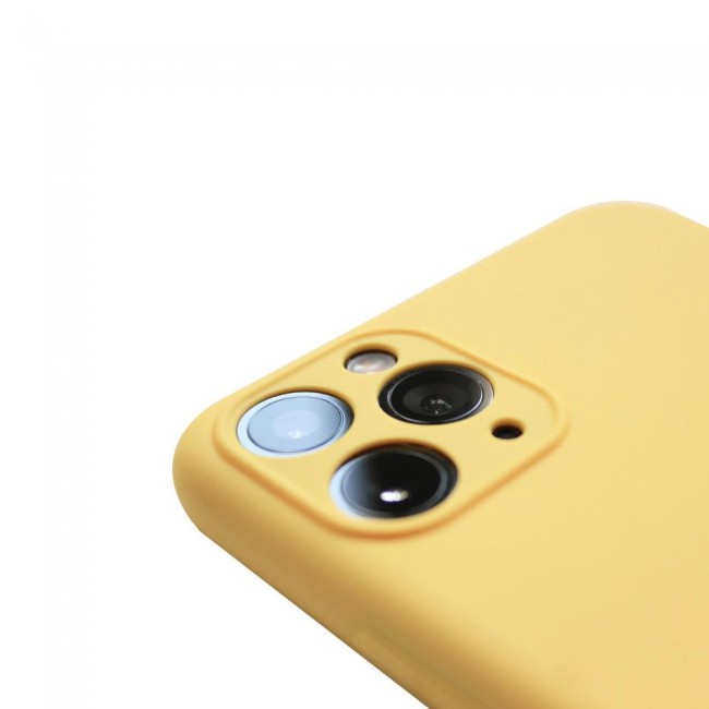 Margoun Silicone Case Cover for iPhone 11 Pro Max - Yellow