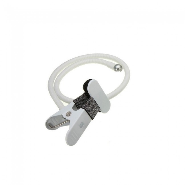 Flexible Phone Holder Bed Car Table Lazy Bracket for Smartphones - White