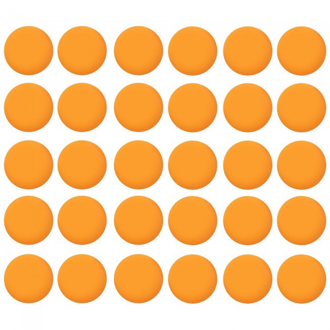 30-Pack Ping Pong Balls Table Tennis Plastic Balls - Orange
