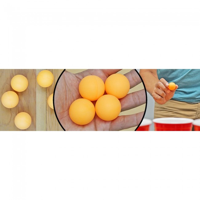 30-Pack Ping Pong Balls Table Tennis Plastic Balls - Orange