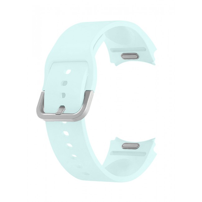 MARGOUN Samsung Galaxy Watch 6/6 Classic 20mm Silicone Band Flexible and Durable Replacement Sport Strap Pale Blue