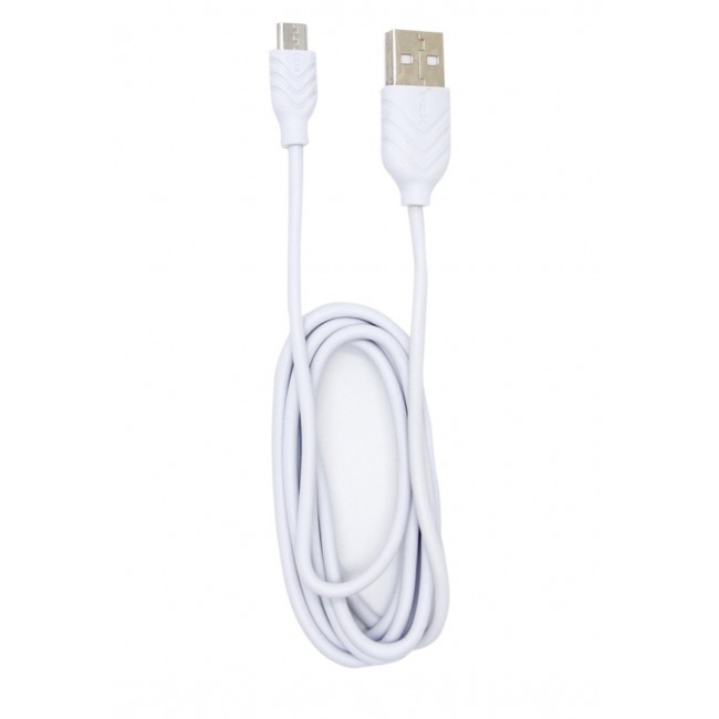 PZX V103 Charge and Transfer Micro USB Cable 1.2M - White