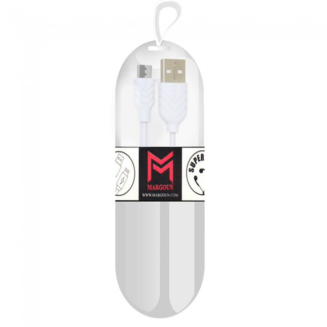 PZX V103 Charge and Transfer Micro USB Cable 1.2M - White