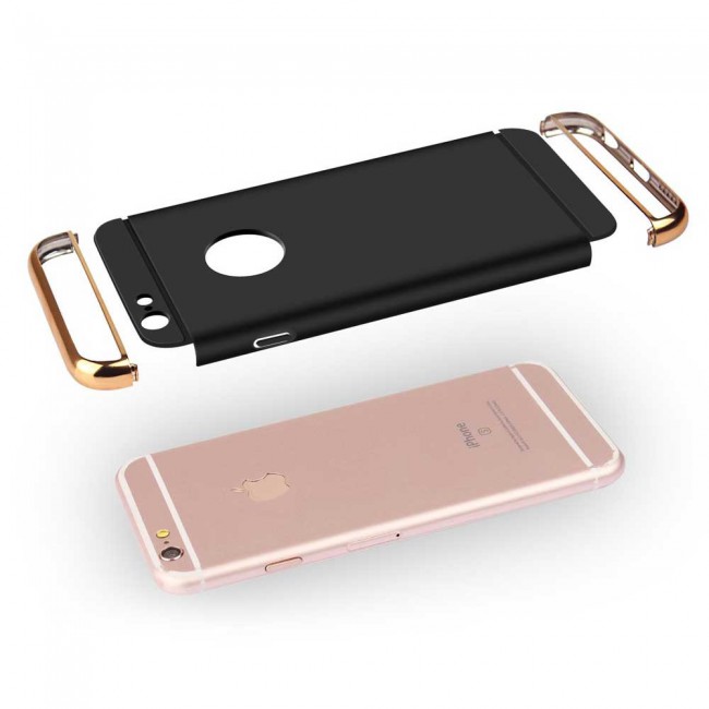 Phonest Hard TPU Protective Case for Apple iphone 6 Plus (5.5 inch)– Black , Gold