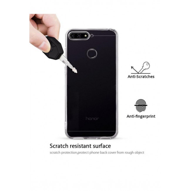 PHONEST Flexible Crystal TPU Case Cover for Huawei Honor 8X Max in Transparent 
