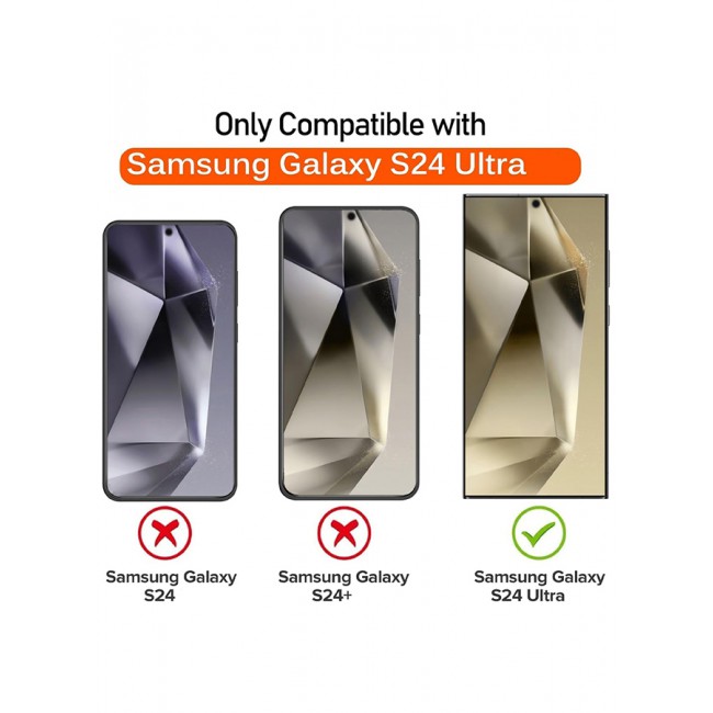 CATANES Samsung Galaxy S24 Ultra Case Translucent TPU Bumper Shockproof Phone Cover with Built-in Magnet Non-Yellowing Case Cover Compatible with MagSafe