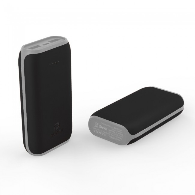 Rukini 12000mAh Power Bank External Battery PowerEdge RP512 – Black , White , Blue , Orange