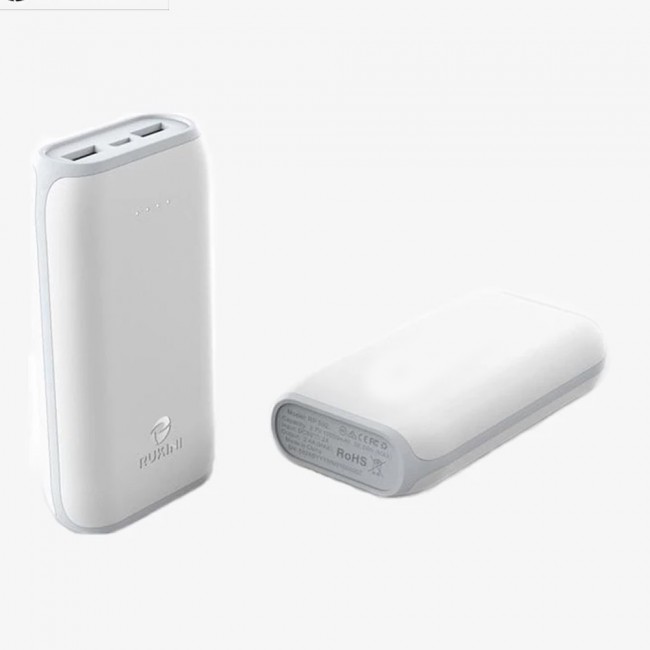 Rukini 12000mAh Power Bank External Battery PowerEdge RP512 – Black , White , Blue , Orange