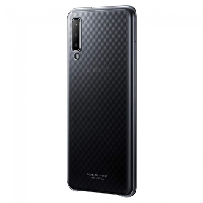 Official Samsung Galaxy A7 2018 Gradation Cover - Black